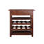 Orkney 28'' Solid Wood Wine Bar