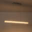Luminaire suspendu linéaire en cristal