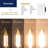 60 Watt Equivalent B11 LED Bulbs, E26 Candelabra Base, Dimmable, 2700K-120190488-120190486