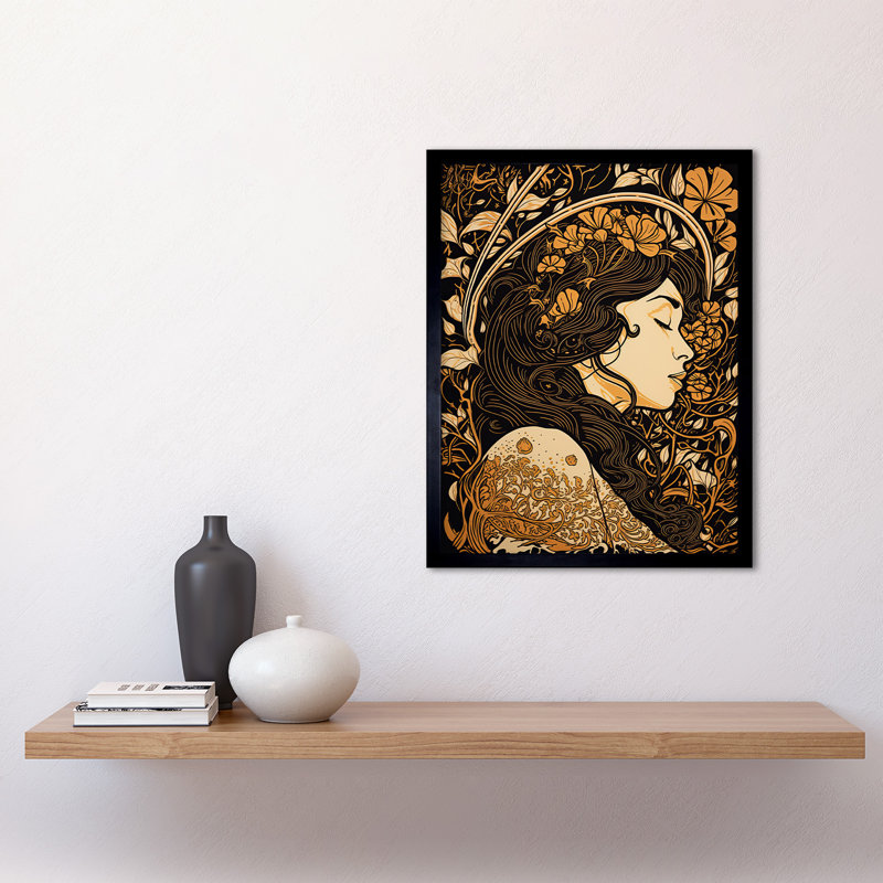 Zehner Sleeping Beauty - Single Picture Frame Rectangle Print