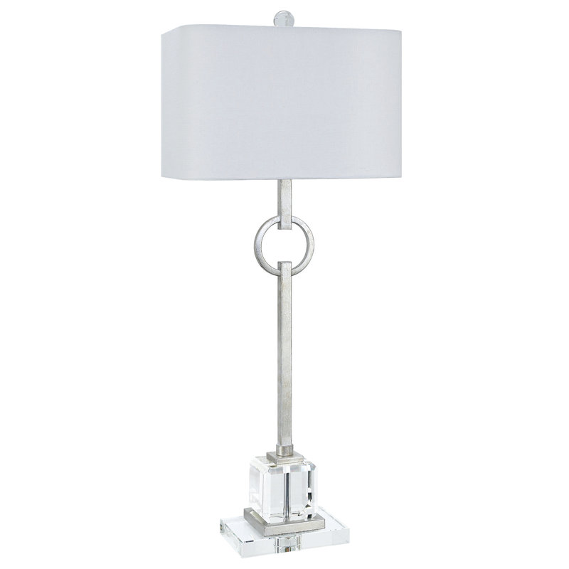 Elaina Table Lamp, Silver