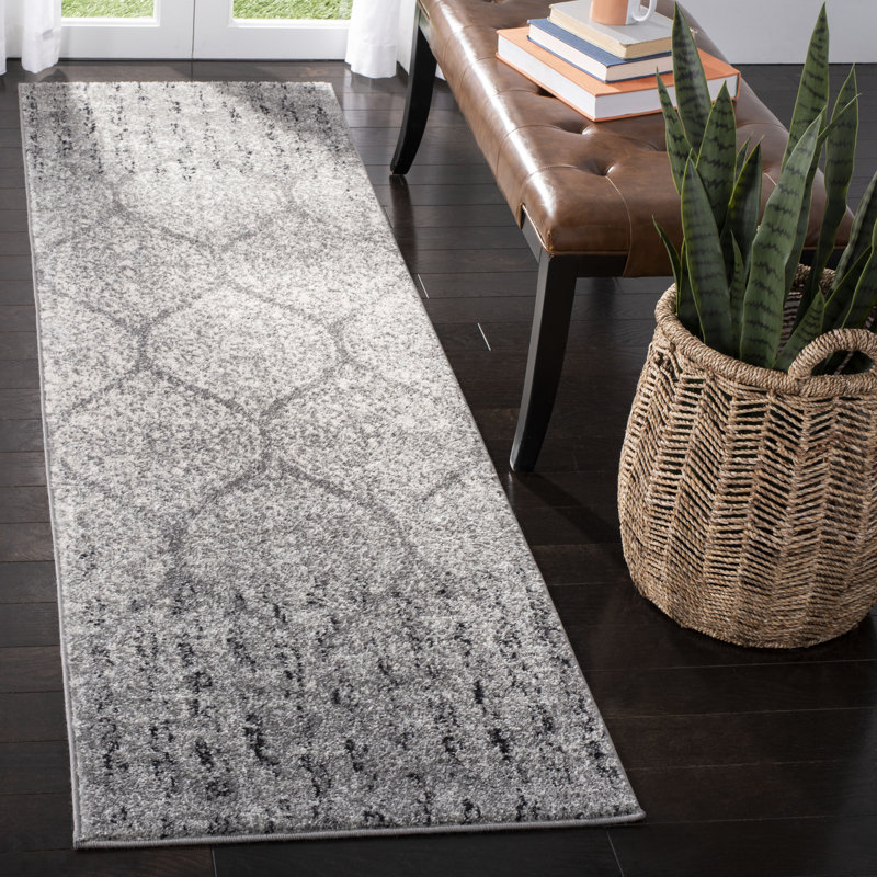 Wisner Geometric Area Rug, Runner 61 x 244 cm