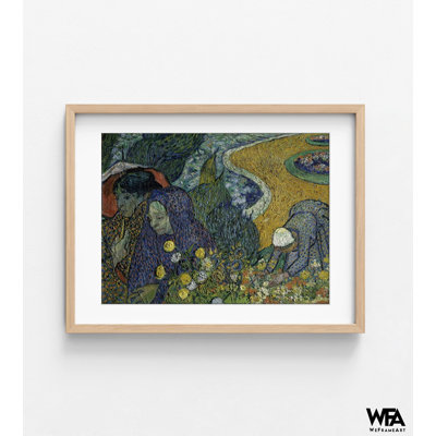 «Souvenirs du jardin à Essen» par Vincent Van Gogh, art de jardin fabuleux, impression d'art floral, nature de Van Gogh, art mural Essen, art mural nature