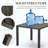 Outdoor Dining Table For 4 Person,Square Slatted Metal Patio Table For Deck Garden Lawn Backyard Use With Umbrella Hole-1871023805