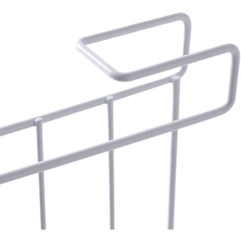 Séparateur de tablette blanc, organisateur en métal, séparateur vertical, ensemble de 12