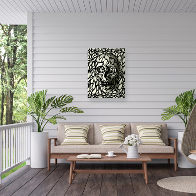 Toile d'extérieur Ali Gulec Skull 4