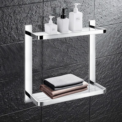 Gorvel 2 Piece Tiered Shelf