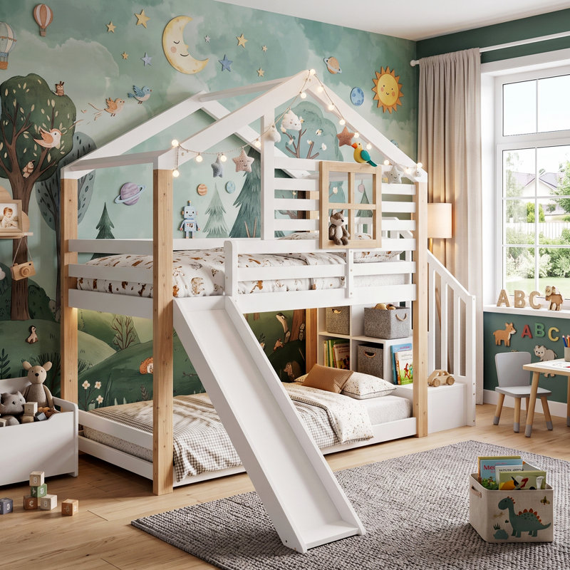 House Bunk Beds Single (3') Bunk Bed