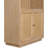 Botanical Natural Oak Veneer And Solid Wood Bookcase-739386321