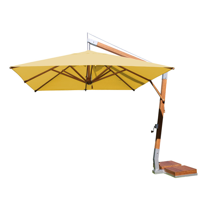 Yadira 340cm Cantilever Parasol, Harvest wheat
