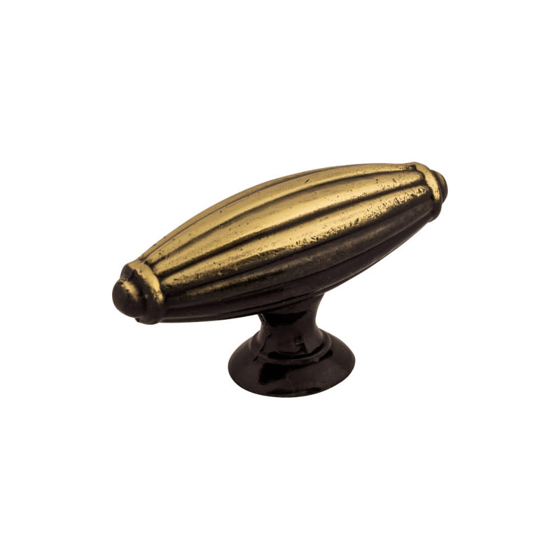 Tuscany 2 5/8" Length Bar Knob, Dark Antique Brass, 2 7/8" Length