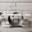 Modern Sintered Stone Dining Table for 6-8 with Pedestal Base, Pre-Assembly-1624969245-1624969237-1624969241