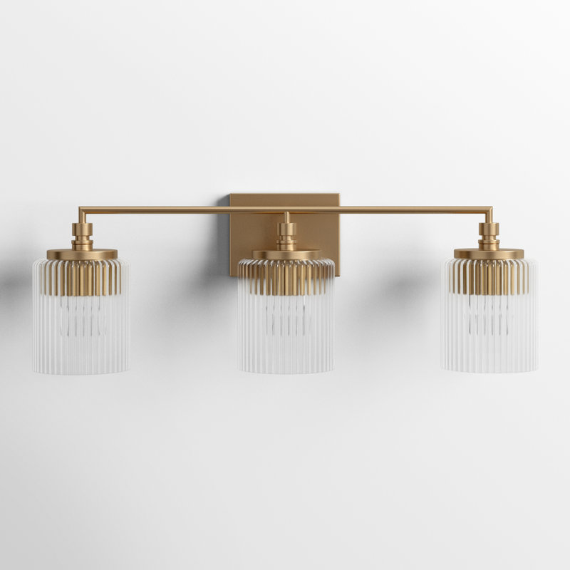 Adalina 3 - Light Dimmable Vanity Light, Satin Brass