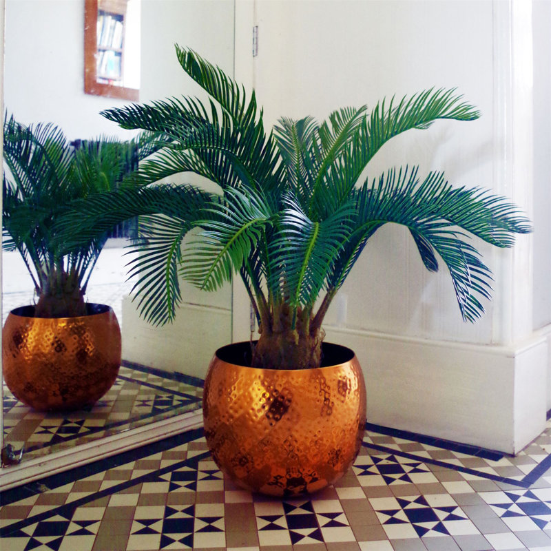 80cm Faux Palm Plant in Pot Liner