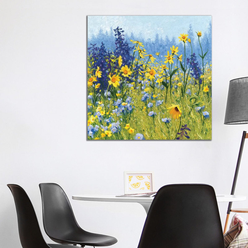 1 Piece Wall Art on Canvas, 93.98 cm H x 93.98 cm W x 3.175 cm D, Wrapped Canvas
