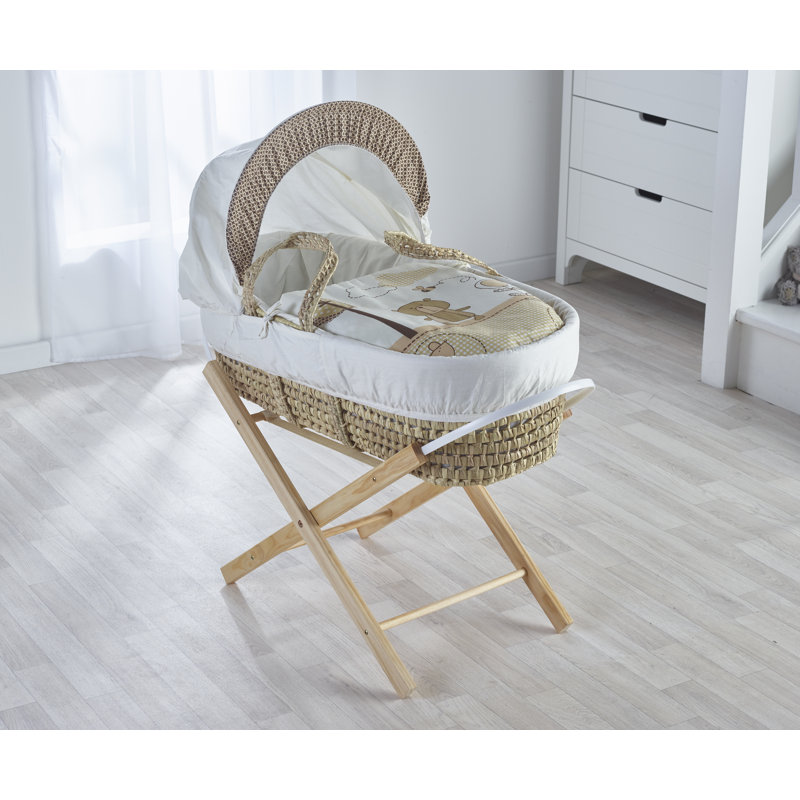 Moses Basket Stand, Pine