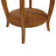 Table d'appoint ronde Alysa, finition noyer-260546533
