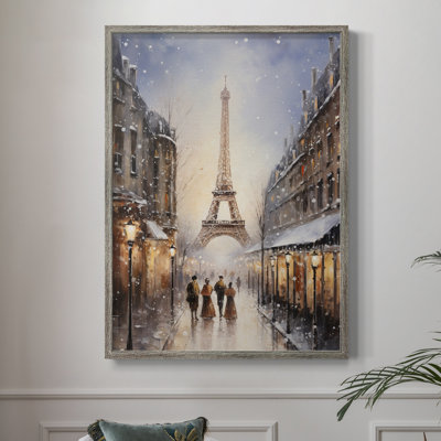 «Christmas Holiday Art DLI», reproduction encadrée - bois massif