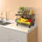 11.8'' W Stainless Steel Shelving Unit with Wheels