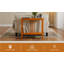 Table d'entrée Aubreyana - Console étroite - Console avec rangement - Décoration de couloir - Tables console en bois pour l'entrée - Table d'appoint console étroite-108203678