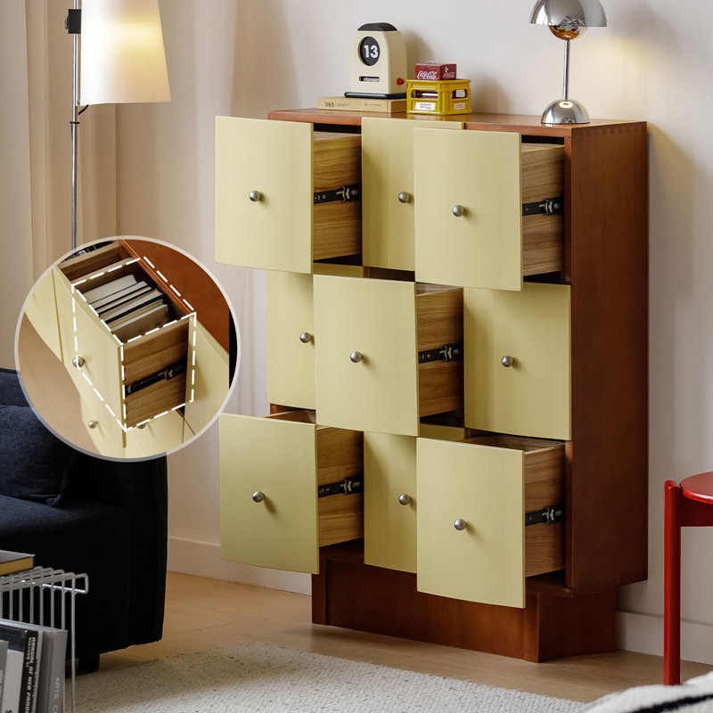 Commode d'appoint de style minimaliste français