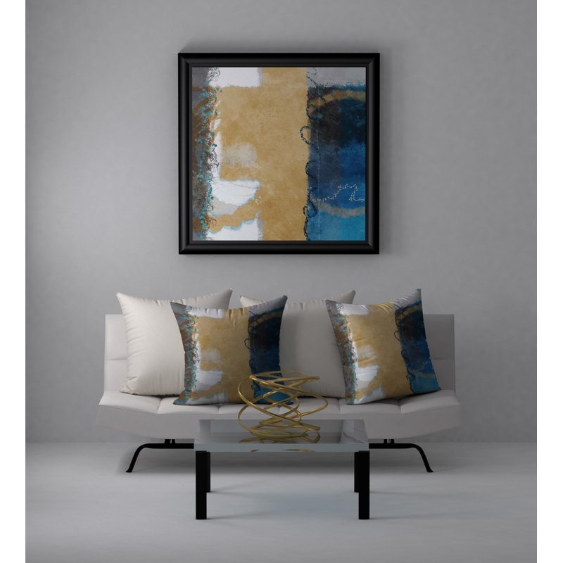 Housse de coussin décoratif carrée et sexy O.K., 20 po x 20 po