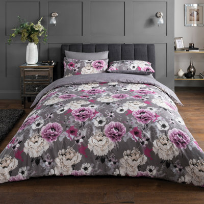 17 Stories Elie Floral Duvet Cover Set with Pillowcases