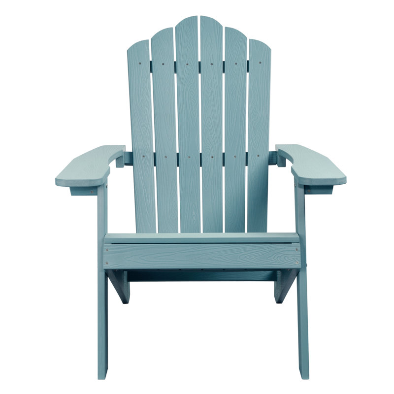 Frea Outdoor Adirondack Chair, Lake Blue
