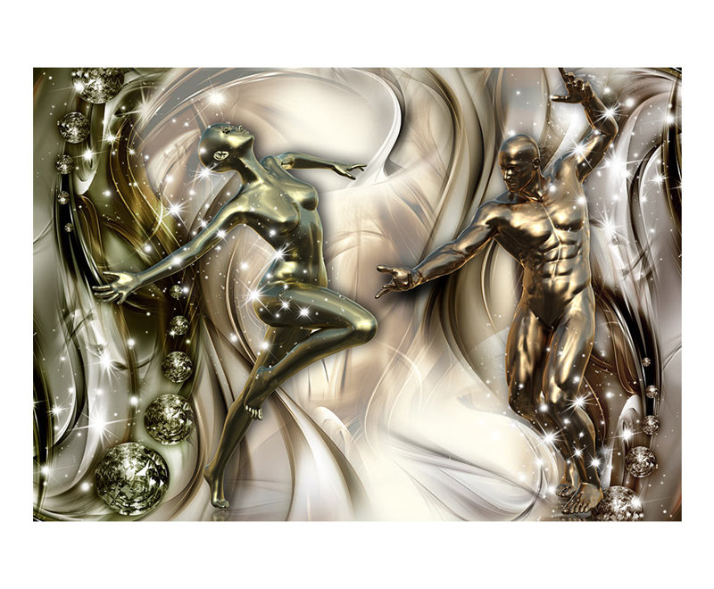 Dzidra Textured Matte Peel & Stick Mural, 245 cm x 175 cm