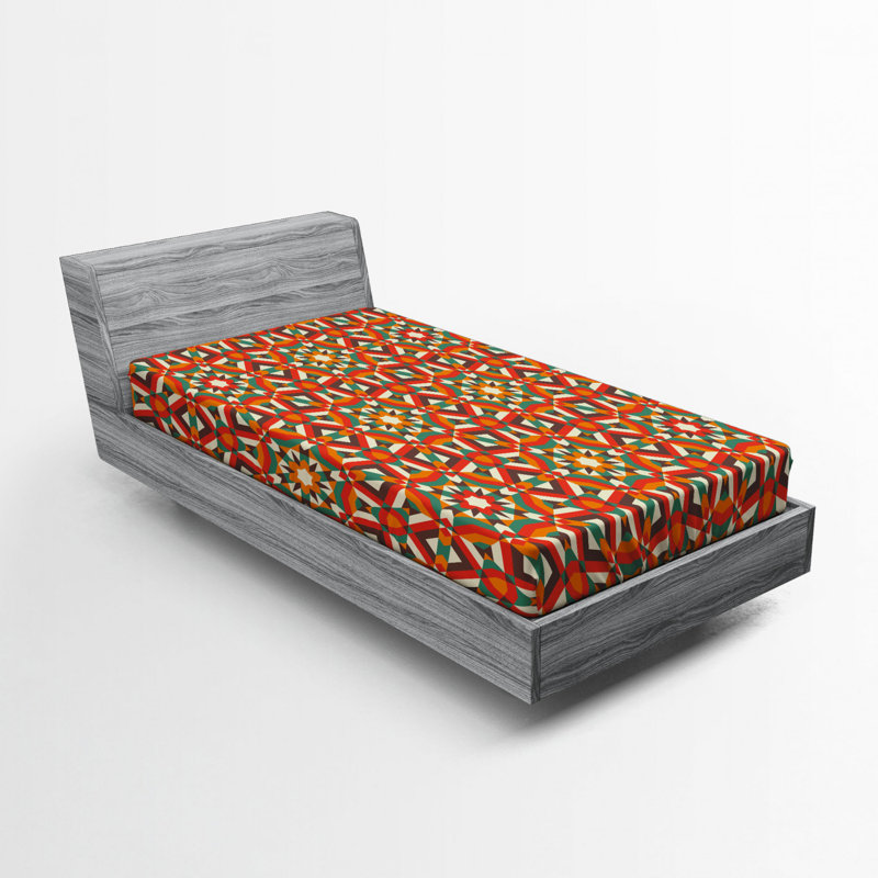 Drap-housse géométrique, Drap-housse simple TG