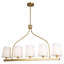 Or brossé 5 lumières Island-728416057