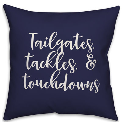  Coussin Tackgates Tackles and Touchdowns