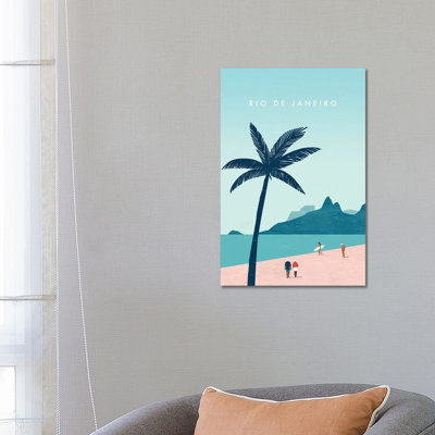 Rio De Janeiro by Katinka Reinke - Wrapped Canvas Gallery-Wrapped Canvas Giclée