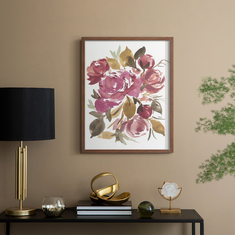 «Spring Fling Bouquet III», Noyer, H 11 po x l 9 po