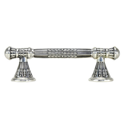 ASTORIA 3-1/2" CENTER TO CENTER PULL IN BURNISHED PLATE