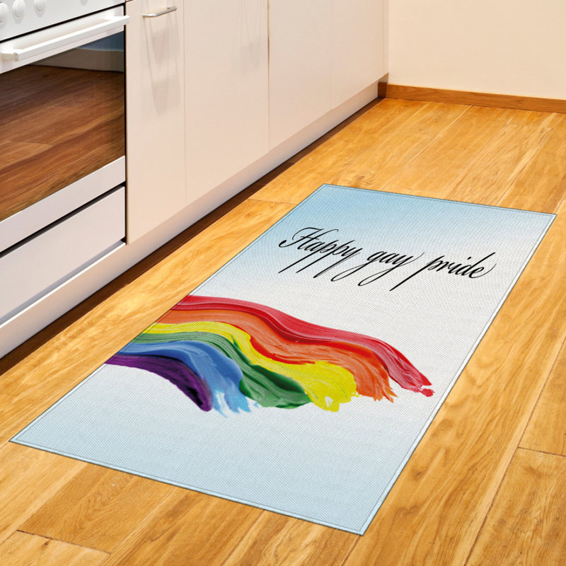 Tapis décoratif Pride, Rectangle 2 pi 7 po x 5 pi