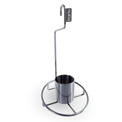 Support à poulet en tonneau ou gril en acier inoxydable INGRILL - 304 rôtissoire verticale pour volaille avec assaisonnement