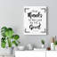 Thanks To The Lord 1 Chron 16:34 - Wrapped Canvas Print-1822702435