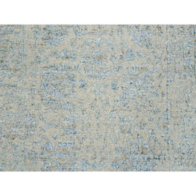 Sultaine One-of-a-Kind 2'6" x 8' New Age Runner Wool Area Rug in