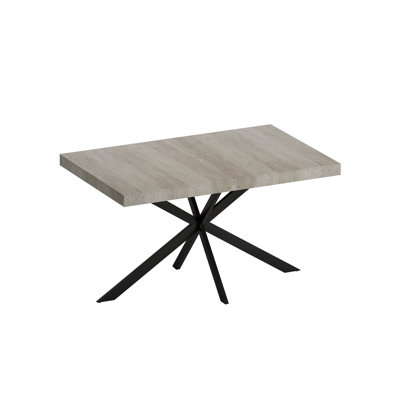 55.11'' -70.86"Retro Rectangular Stretch Dining Table