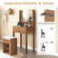 Dressing Table with Mirror