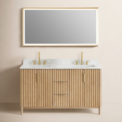 Siena 60" Double Bathroom Vanity