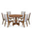 Ensemble de table de salle à manger 7 pièces Mid Century-15303602-19282300