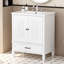 Meuble-lavabo 30 po avec lavabo style rétro-309283920
