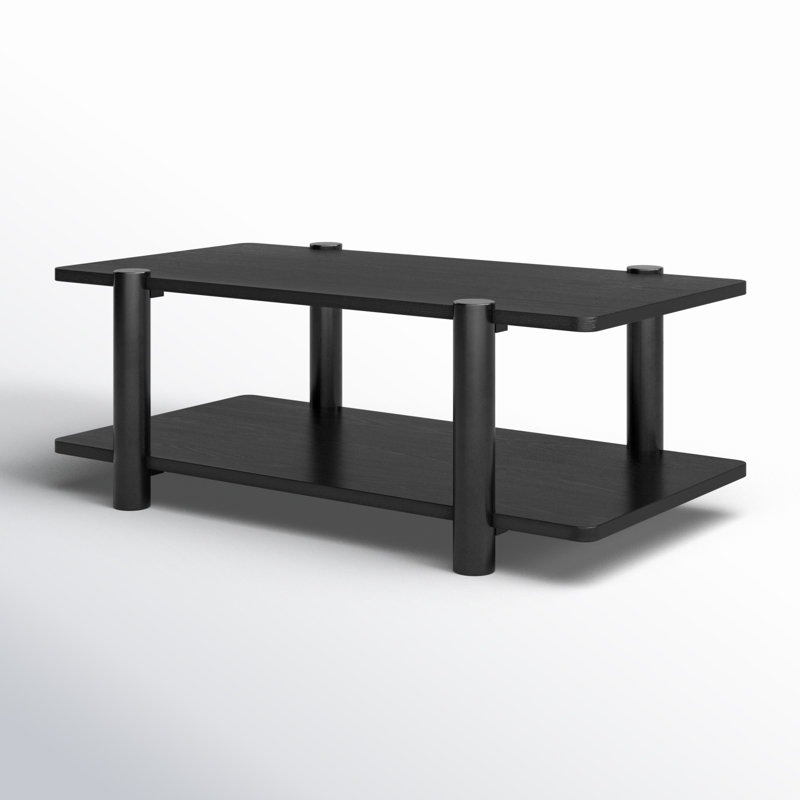 Table basse Hepburn, Noir, noir, noir, noir