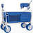 Outdoor Folding Beach Wagon Cart With Wheels