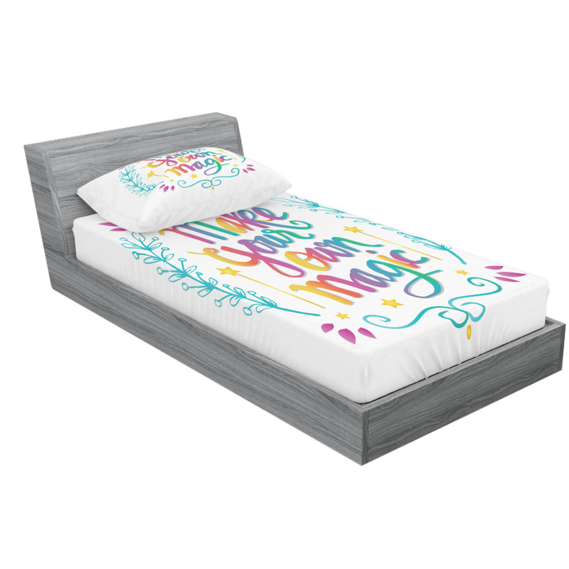 Microfiber Sheet Set, Twin XL Sheet Set with Fitted Sheet