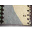 Tapis multicolore en laine noué à la main de conception unique 8 pi 2 po x 9 pi 8 po