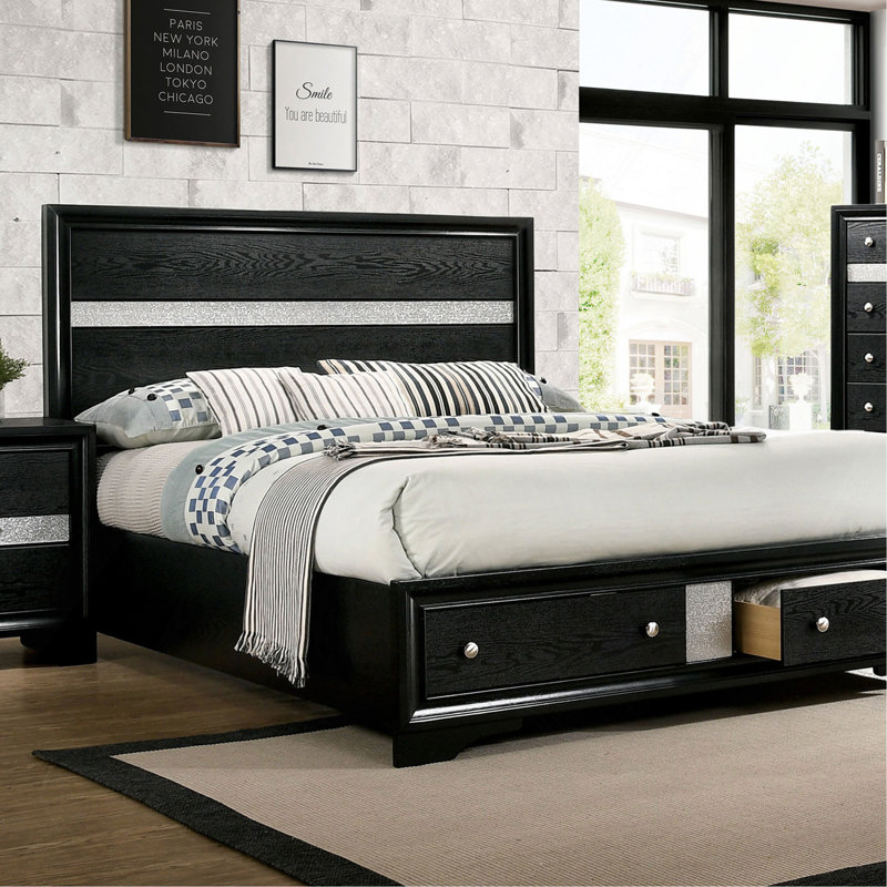 1pc lit grand lit contemporain 1pc