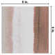 Matter Canvas 6" x 6" Porcelain Stone Look Floor and Wall Tile